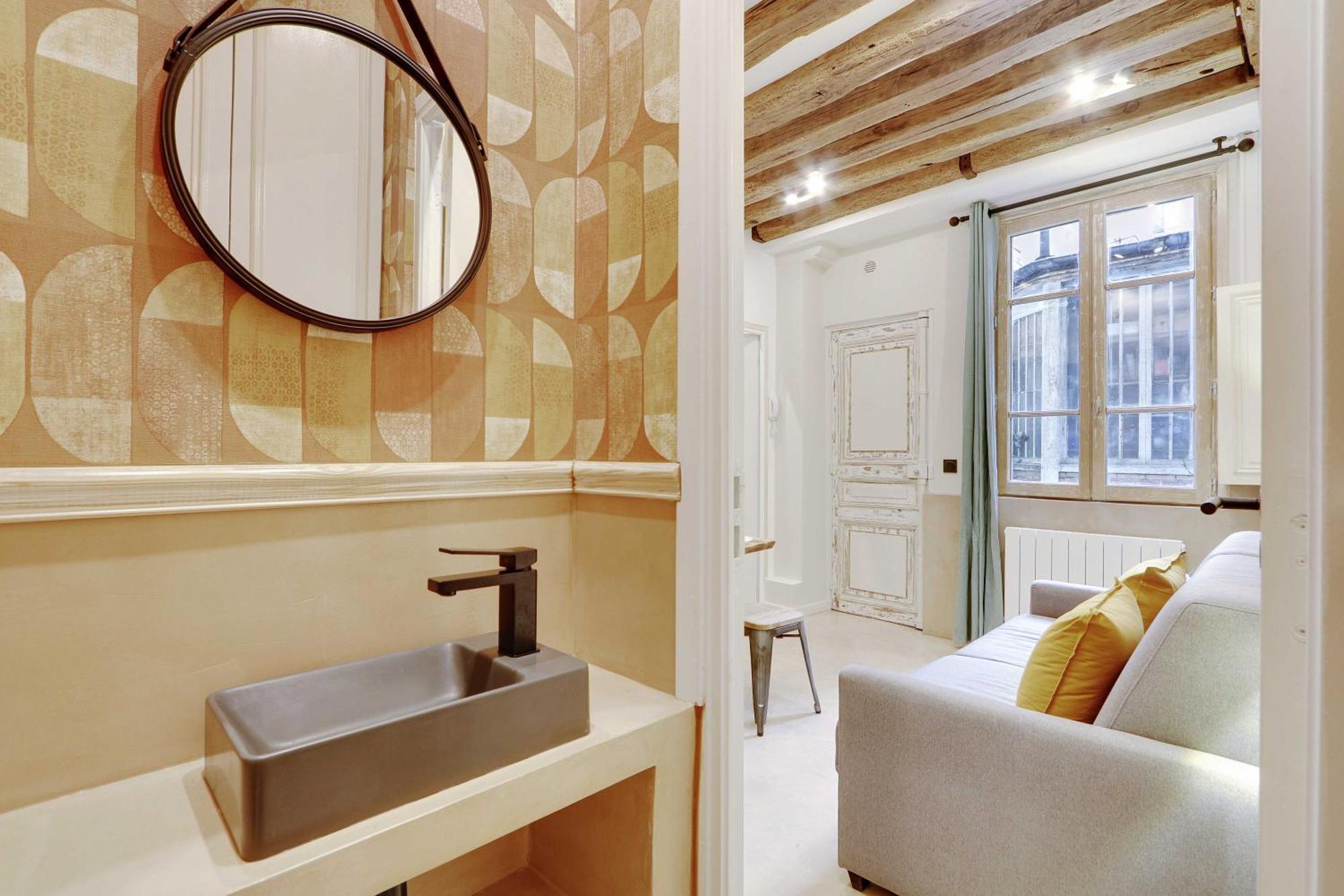 Authentic Apartment - 1Br-4P - Le Marais Párizs Kültér fotó